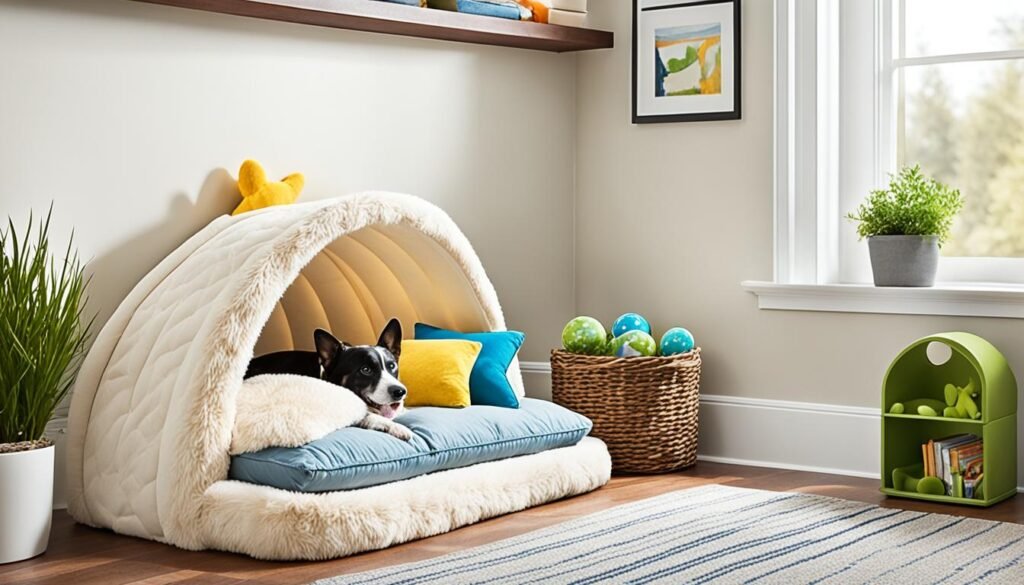 dog room organization